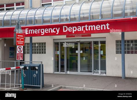 General View Of The Entrance To The Accident Emergency Department Hi
