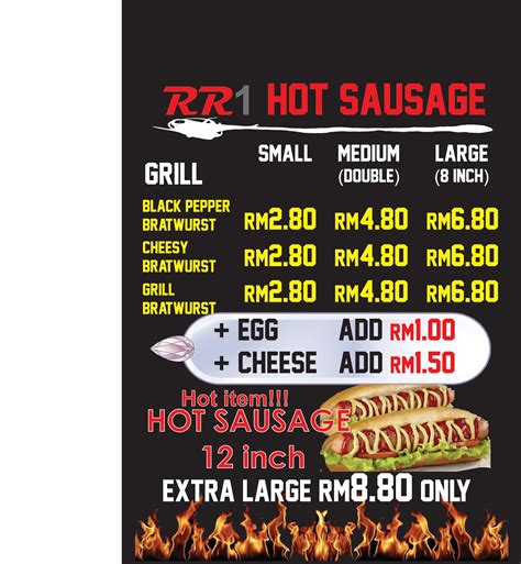 07:00 am rakyat beli minyak masak pada harga eksport? HOT Sausage: Senarai Harga Hot Sausage Dan Burger Bakar