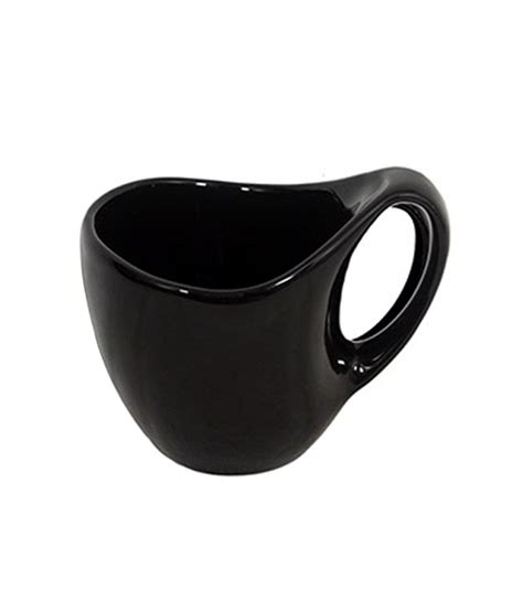 tuelip boat shape coffee mug  ml black buy