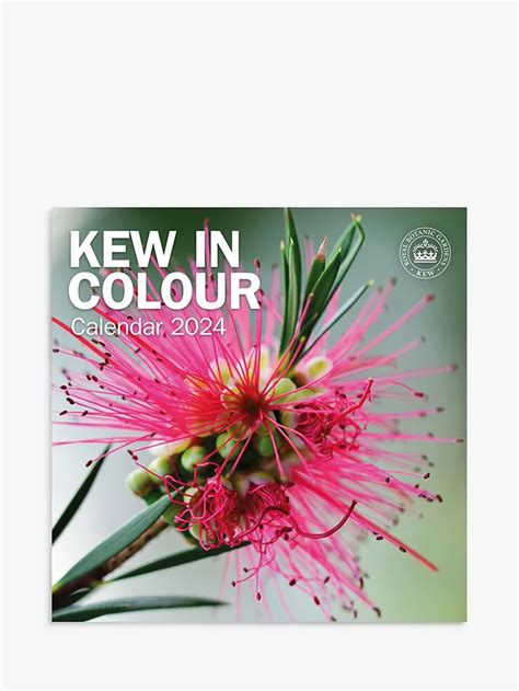 Royal Botanic Gardens Kew Kew In Colour 2024 Calendar Multi