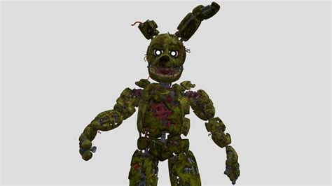 Springtrap High Res Download Free 3d Model By Orangesauceu Fd0bfb4