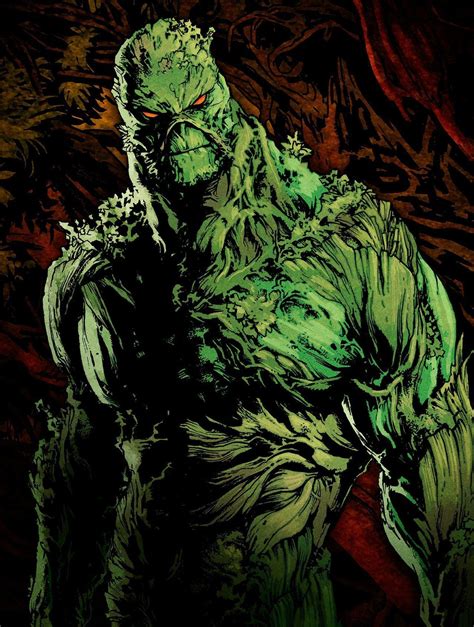 Swamp Thing Page Piece From Swamp Thing Vol 5 Dc Comics Heroes