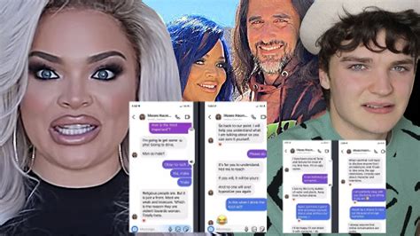 moses texts exposed about trisha paytas youtube