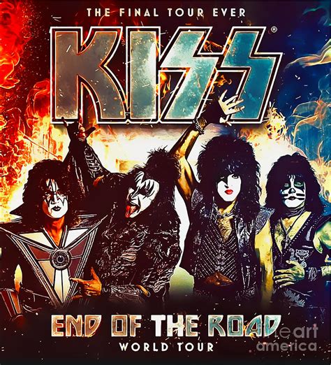 The Final Tour Ever Kiss Drawing By Eto Bened