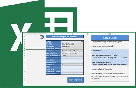 Exemplo De Planilha Excel Controle De Estoque Vários Exemplos