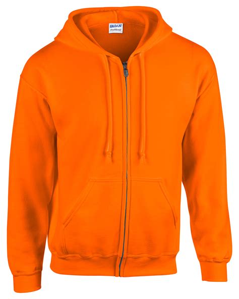 gildan adult heavy blend full zip hooded sweatshirt mens zipped hoodie 18600 ebay