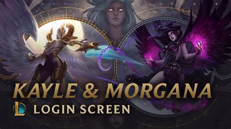 Kayle And Morgana The Righteous And The Fallen From League Of Legends