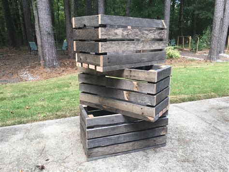 How To Make Crates Out Of Wood Pallets Building Our Rez