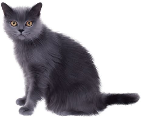 Gato Negro Sentado Dibujos Animados Descargar Pngsvg Transparente Images