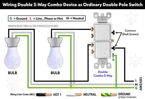 Understanding The Double 3 Way Switch Diagram A Complete Guide