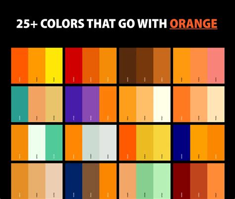 25 Best Colors That Go With Orange Color Palettes Creativebooster