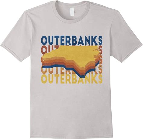 Outer Banks North Carolina T Shirt Vintage Obx Nc Souvenir