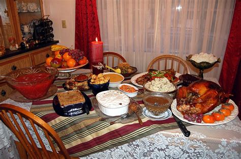 Thanksgiving is an official american holiday that celebrates one of the country's founding myths. Thanksgiving dinner - Wikipedia