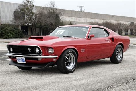 For Sale 1969 Ford Mustang Boss 429 Candy Apple Red 429ci V8 4