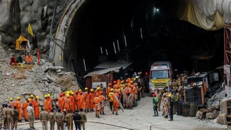 Silkyara Tunnel Rescue All 41 Trapped Workers Evacuated After 17 Days