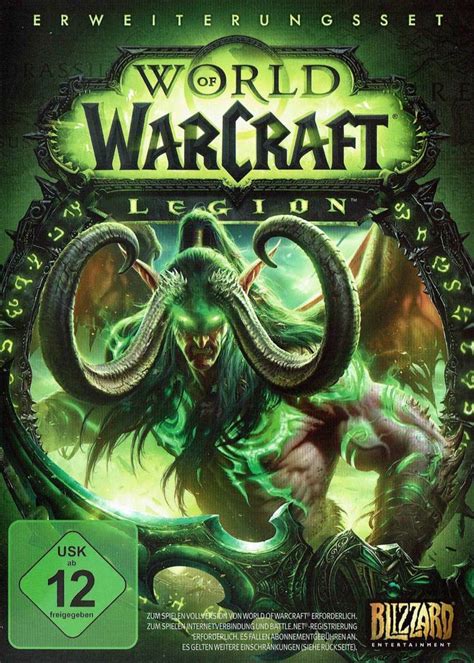 World Of Warcraft Legion 2016 Box Cover Art Mobygames