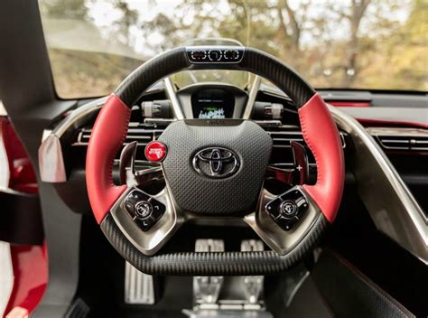 Toyota Ft Steering Wheel Front View Lets Drive Car