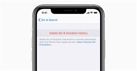 How To Delete Your Siri History Apple Support