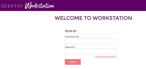 Scentsy Workstation Login To Your Consultant Workstation