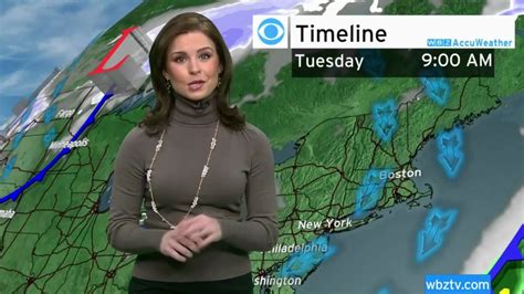 Melissa Mack Beautiful Weather Babe In A Gray Turtleneck Youtube