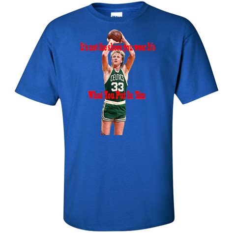 Larry Bird with red lettering G200T Tall Ultra Cotton T-Shirt – What