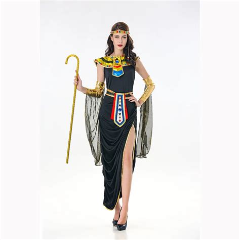 free shipping adults sexy egyptian costumes queen egyptian pharaoh cleopatra women halloween