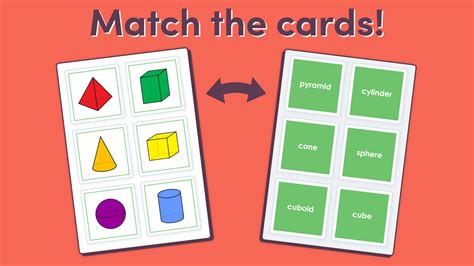 Year 1 3d Shapes Matching Game Classroom Secrets Kids