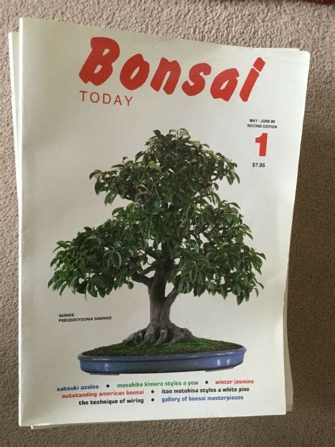 40 Bonsai Today Magazines Ebay Bonsai Today Winter