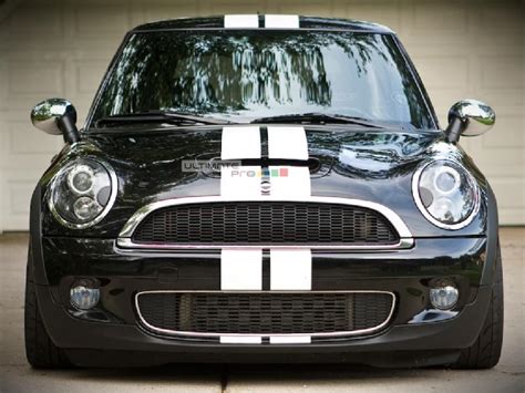 Decal Sticker Vinyl Body Racing Stripe Kit Compatible With Mini Cooper