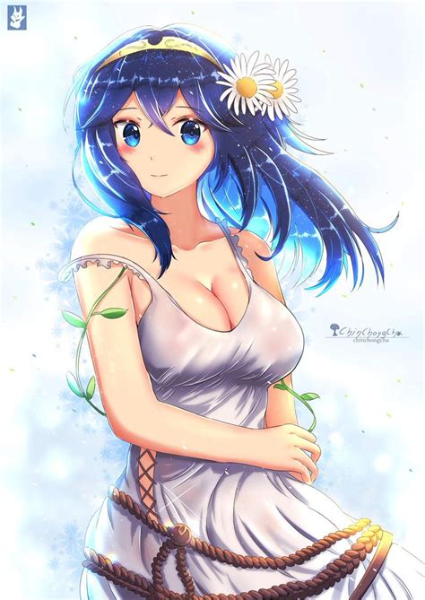 Chinchongcha On Twitter Lucina Summer Dress Doodle ルキナ