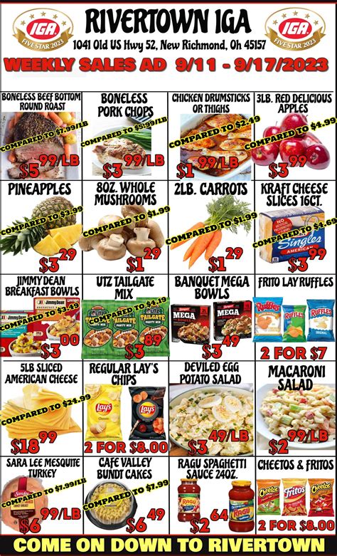 Rivertown IGA - Get ready for a week of fantastic deals...