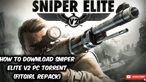 Sniper Elite V2 Game Installation Fitgirl Repack Youtube