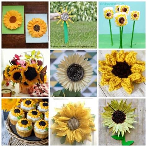 Sunflower Crafts And Recipes 50 Sunflower Ideas For Kids
