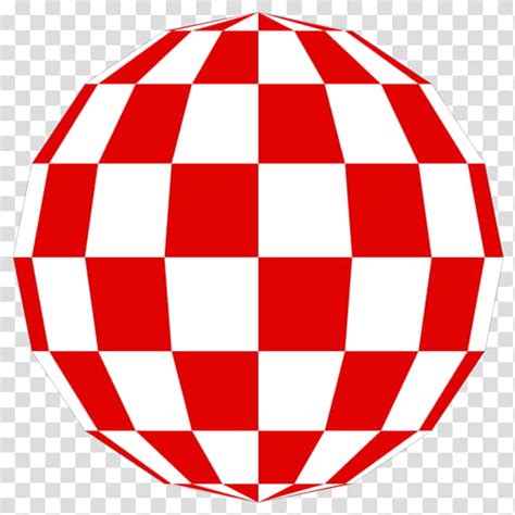 Amiga Boing Ball Icons Set Amigaboingballflatsidedflatshaded White And Red Checked Ball