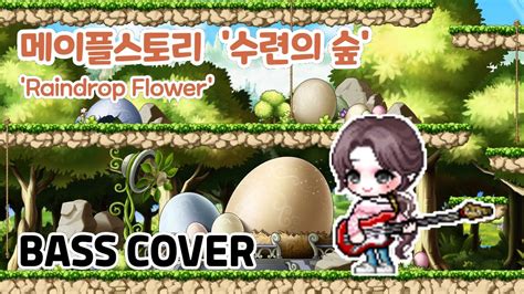 메이플스토리 에레브 ‘수련의 숲 Bgm 베이스 커버maplestory ‘raindrop Flower Bass Cover