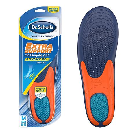 Dr Scholls EXTRA SUPPORT Insoles Superior Shock Absorption And