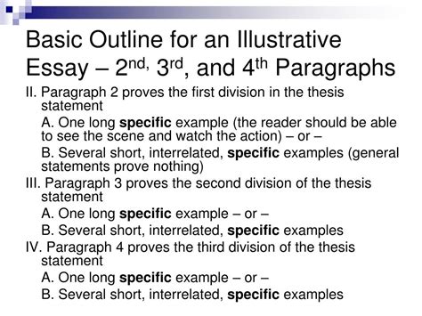 Ppt The Illustrative Essay Exposing The Examples Powerpoint
