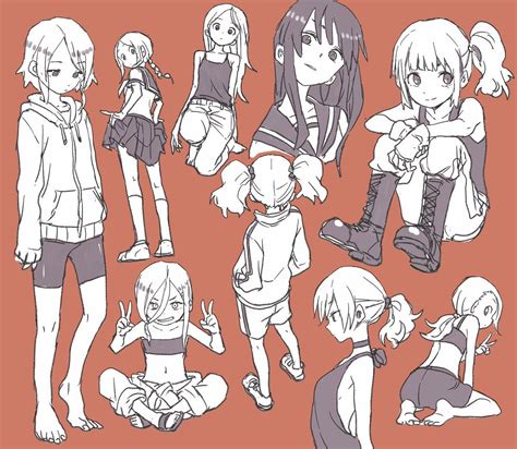 Pin By Takagi Hambo On G Anime Character Design Art Reference Poses Character Design