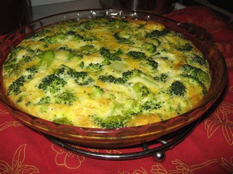 Crustless Broccoli Quiche Delish Club