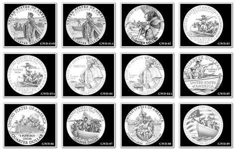 Ccac Releases Candidate Images For The 2021 George Washington Quarter
