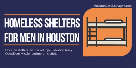 Homeless Shelters For Men In Houston Star Of Hope Salvation Army Etc