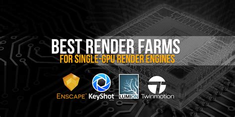 Best Render Farms For Single GPU Render Engines Ranking Cloud Render Farm Services