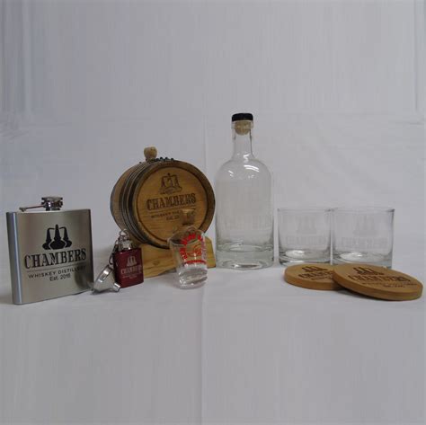 Barware, glassware and mixing accessories can be a big part of entertaining. Engraved Oak Barrel & Barware Gift Set