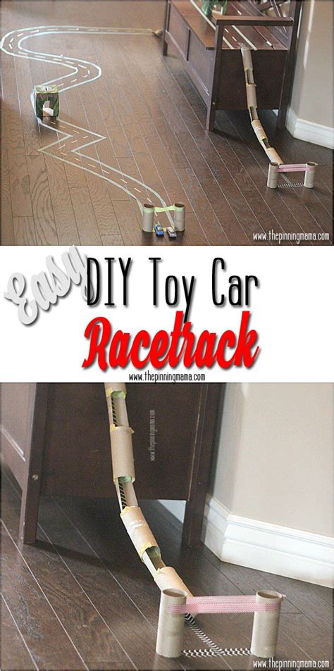When the hot wheels car breaks the beam, an led lights up. DIY Toy Car Race Track {Creative Play + Learn to Recycle!} | Diy toys car, Toy car racing, Diy toys