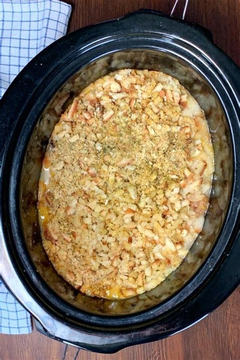 Crock Pot With Stuffing And Chicken Casserole Stuffing Casserole