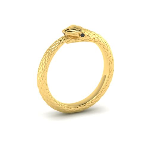 Ouroboros Engagement Ring Ouroboros Ring In Gold Diamond Ouroboros
