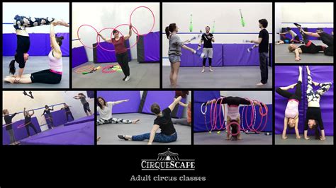 Circus Skills Classes ~ Surrey ~ Juggling Hula Hooping ~ Cirquescape