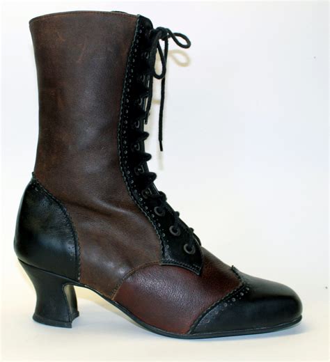 Victorian Brogue Boots Pendragon Shoes