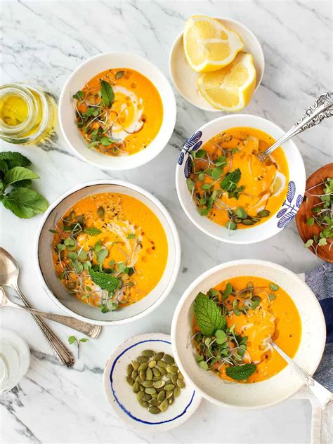Carrot Coconut Soup Recipe Love And Lemons