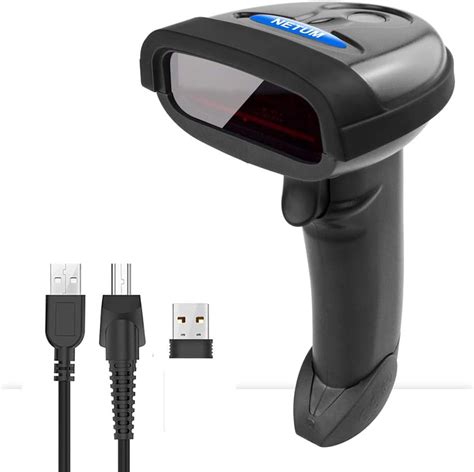 24ghz Wireless Barcode Scanner Handheld Bar Code Reader Usb